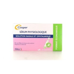 Sérum Physiologique - Solution Nasale et Ophtalmique - 40 unidoses 5ml