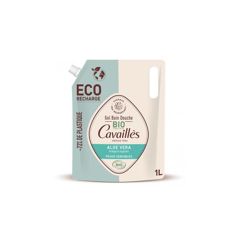 Eco Recharge Gel Bain Douche Hydratant -  Aloé Vera - Rogé Cavaillès - 1L