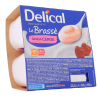 Brassé à la cerise - Crème dessert lactée - Sans gluten - Délical - 4x200g