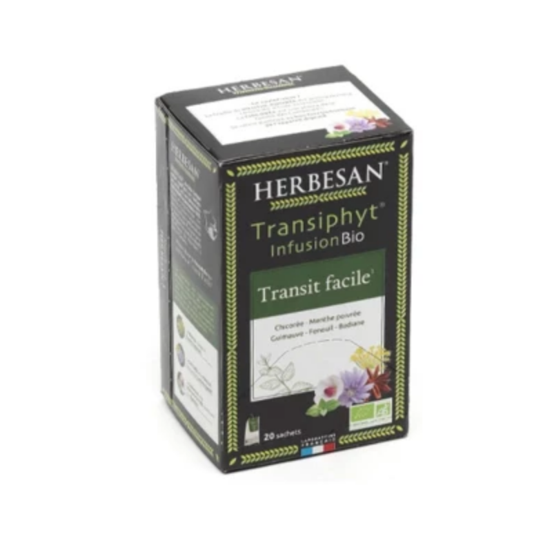 Transiphyt Bio Infusion - Intestinal Transit - Herbesan - 20 Sachets