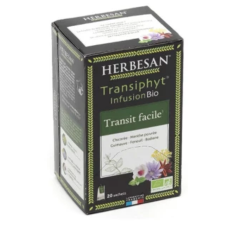 Transiphyt Bio Infusion - Transit Intestinal - Herbesan - 20 Sachets