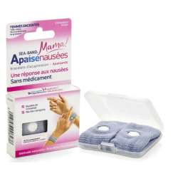 Bracelet d'Acupression - Femme Enceinte - Apaise Nausées -  Sea Band Mama
