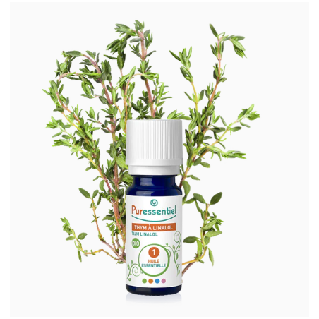 Organic Thyme Linalool Essential Oil, Puressentiel Expert, 5 ml