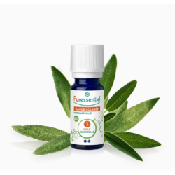 Huile Essentielle Sauge Sclarée Bio, Puressentiel, 5 ml
