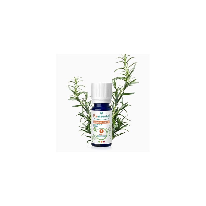 Huile Essentielle Romarin À Cinéole Bio, Puressentiel, 10 ml
