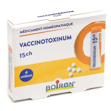 VACCINOTOXINUM 15ch - Doses globules -  Boiron - 4 unidoses