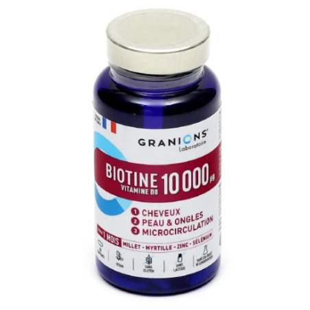 Biotin 10000 µg - Hair & Nails - Granions - 60 tablets