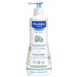 Gel Lavant Doux - Corps et Cheveux - Peau Normale - Mustela - 500 ml