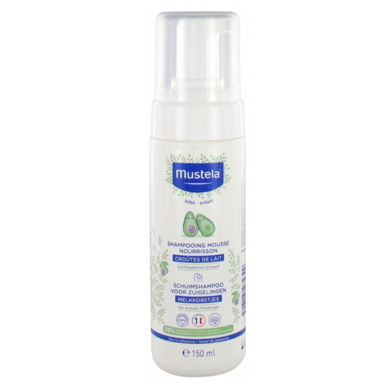 Shampooing Mousse Nourrisson - Croutes De Lait - Mustela - 150 ml