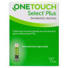 Bandelettes Reactives SELECT PLUS - Test de la Glycémie - OneTouch - 100 Bandelettes