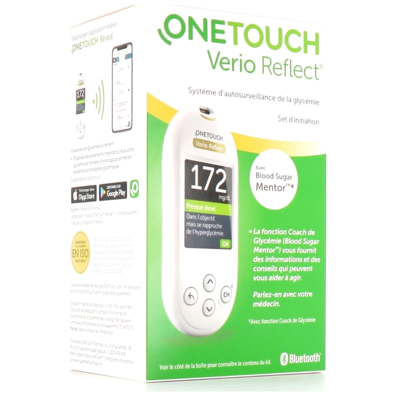 Blood Glucose Meter - Blood Glucose Monitoring - OneTouch Verio Reflect