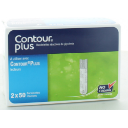 Reactive Strips - Contour Plus - 2 x 50 Strips