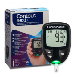 Blood Glucose Meter - Blood Glucose Monitoring - Contour Next - Bayer