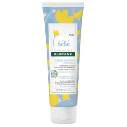 Cold Cream Nourishing Cream - Soothing Calendula - Klorane Baby - 125 ml