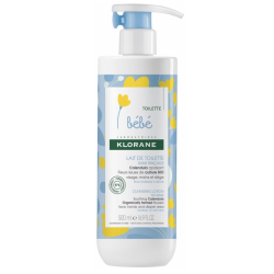 Lait De Toilette Sans Rinçage - Au Calendula Apaisant - Klorane Bébé - 500 ml