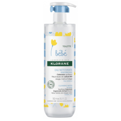 Eau Nettoyante Sans Rinçage - Calendula Apaisant - Klorane - 750ml