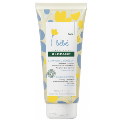Shampooing Démêlant - Calendula Apaisant - Cheveux Délicats - Klorane Bébé - 200ml