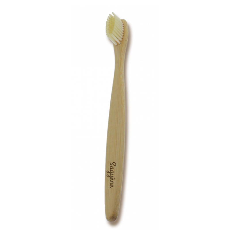  Soft Neutral Bamboo Toothbrush - Sagyène Sagyène
