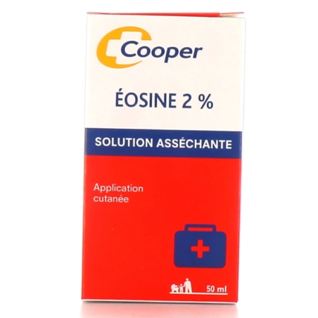 Eosine 2% Cooper - Application Cutanée - Flacon 50ml