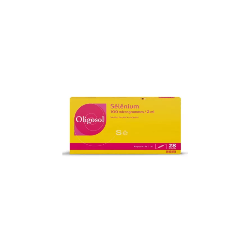 Oligosol Selenium - Muscle and Skin Conditions - Se100ug/2ml - 28 Drinking Ampoules