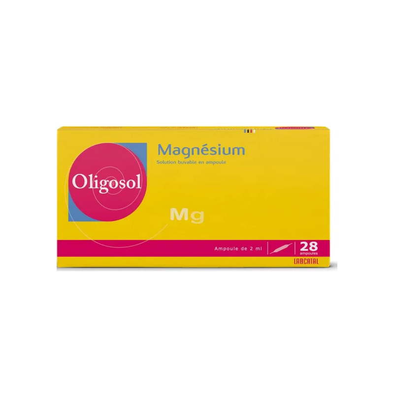 Magnesium OLIGOSOL - Oligosol Mg Magnesium 104.4ug - 28 Ampoules Buvables