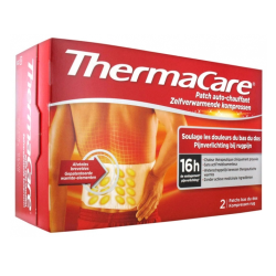 Pain Relief Heating Patches - Lower Back - ThermaCare - 2 Patches