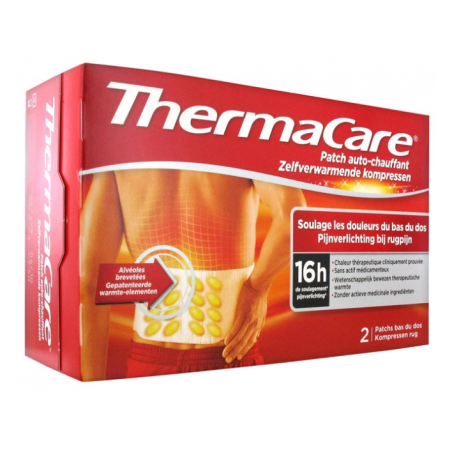 Pain Relief Heating Patches - Lower Back - ThermaCare - 2 Patches
