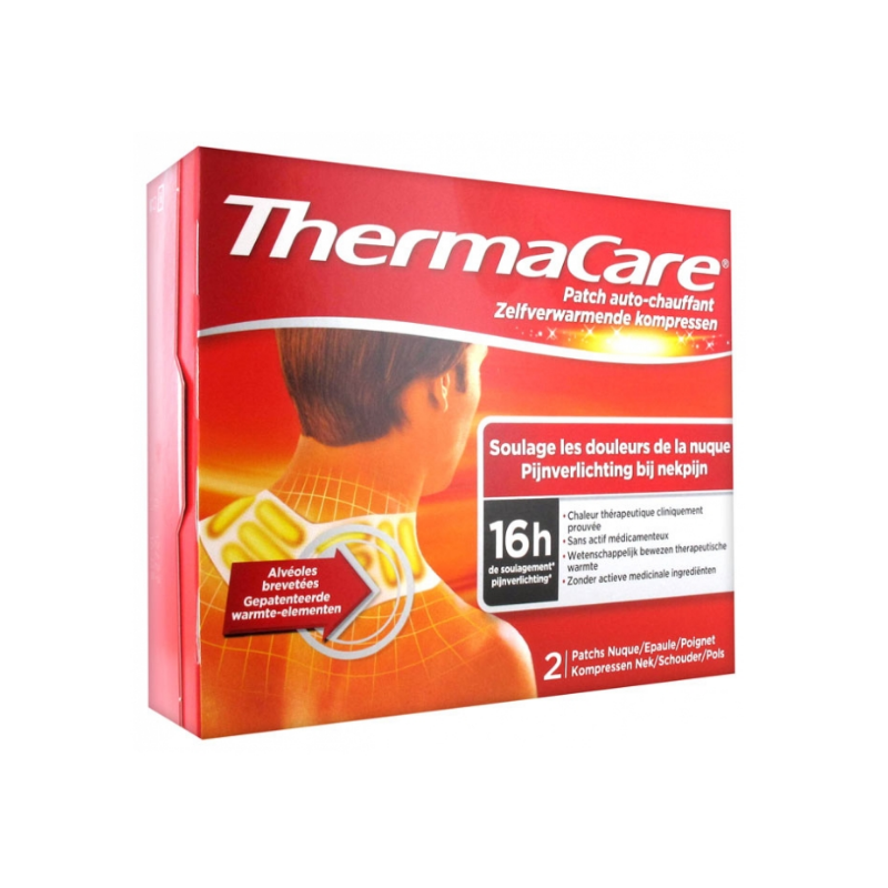 Patchs Chauffants - Nuque - ThermaCare - 2 Patchs
