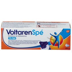 VoltarenSpé Gel 1% - Diclofenac - Tendinite, arthrose, oedeme - 100g
