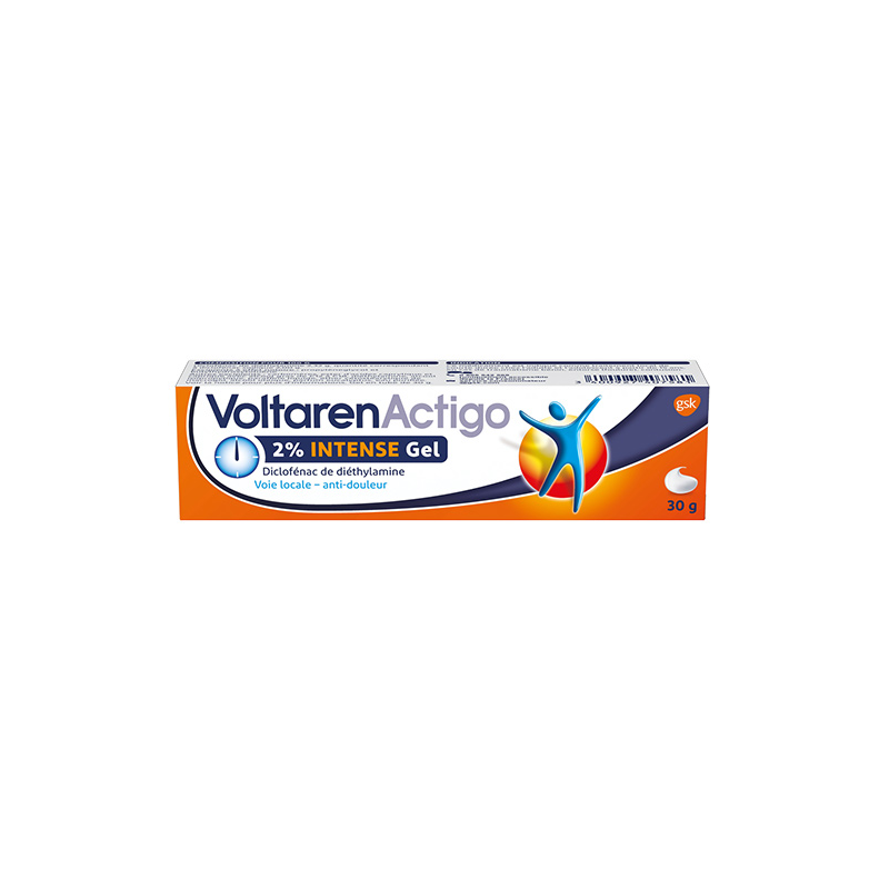 VoltarenActigo Intense Gel 2% - Diclofenac - Anti-Pain - 30 g