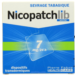 Nicopatchlib 7mg/24h - Smoking Cessation - 7 transdermal devices