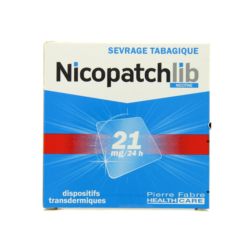 Nicopatchlib 21mg/24h - Smoking Cessation - 7 transdermal devices