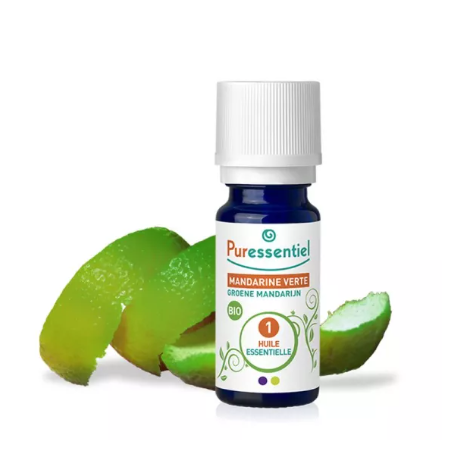 Huile Essentielle Mandarine Verte Bio, Puressentiel, 10 ml