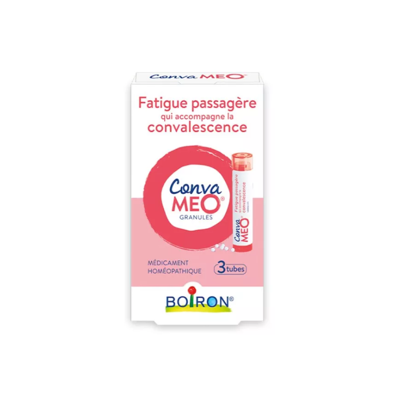 ConvaMeo Granules - Fatigue Passagère - Boiron - 3 Tubes Granules