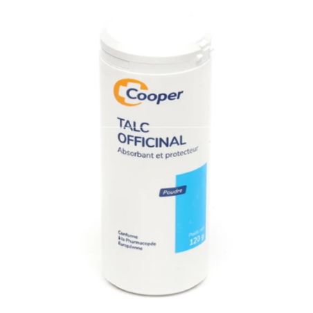 Officinal Talc - Absorbent & Protective - Cooper - 120g