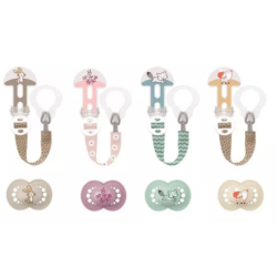 Pacifier & Pacifier Clip - 18+ Months - MAM - n°80