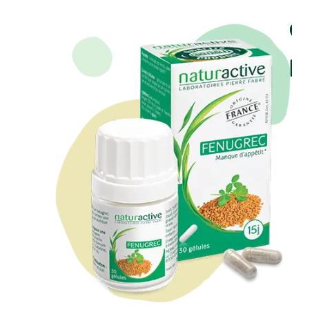 Fenugreek - Lack of Appetite - Naturactive - 30 capsules
