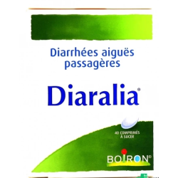 Diaralia - Diarrhées Aiguës Passagère - Boiron - 40 comprimés à sucer