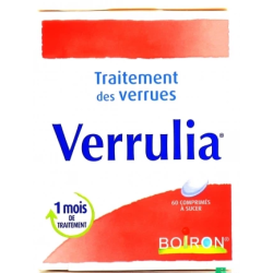 Verrulia - Traitement des Verrues - Boiron - 60 Comprimés à sucer