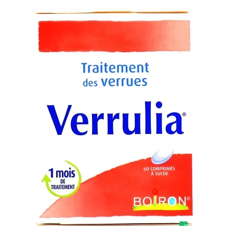Verrulia - Treatment of Warts - Boiron - 60 Sucking Tablets