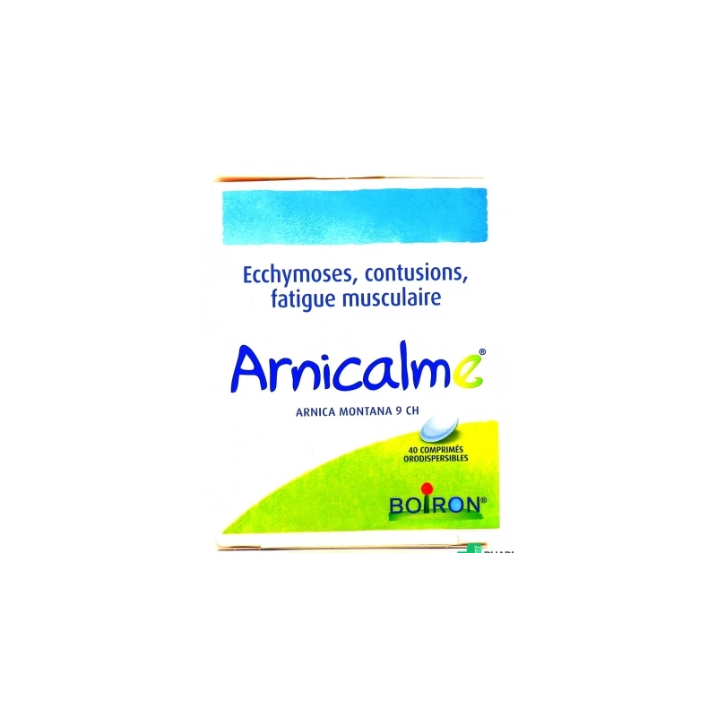 Arnicalme - Bruises, Bumps, Muscle Fatigue - Boiron - 40 Orodispersible Tablets