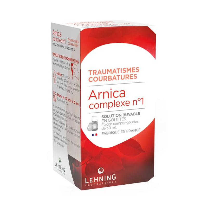 Arnica Complex n°01 - Traumatic Bursitis - Lehning - 30ml Lehning