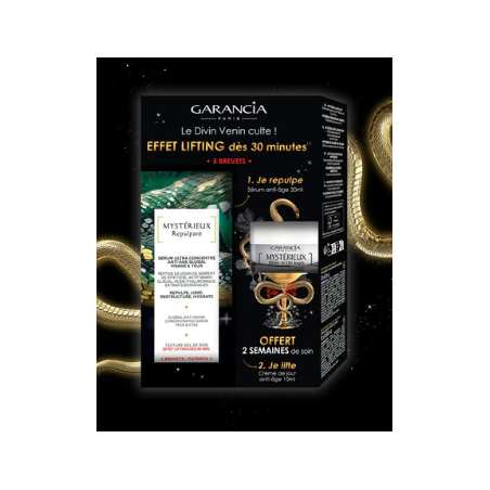 Mysterious Repulpant - Global Anti-Aging Concentrated Serum - Garancia - 30ml + Free 10ml Day Cream