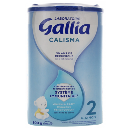 Calisma Milk - 2nd Age - 6-12 Months - Gallia - 800g