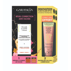 Eclair de Lune "L'Absolu"- Double Sérum Anti-Tâches- Garancia 30 ml + Fluide Incroyable Douceur Sun Protect SPF 50+ 20 ml offert