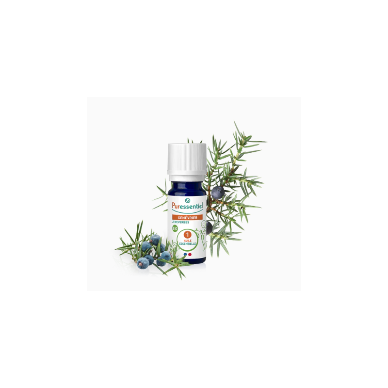 Organic Juniper Essential Oil, Puressentiel, 5 ml