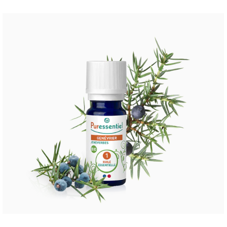 Huile Essentielle Genévrier Bio, Puressentiel, 5 ml