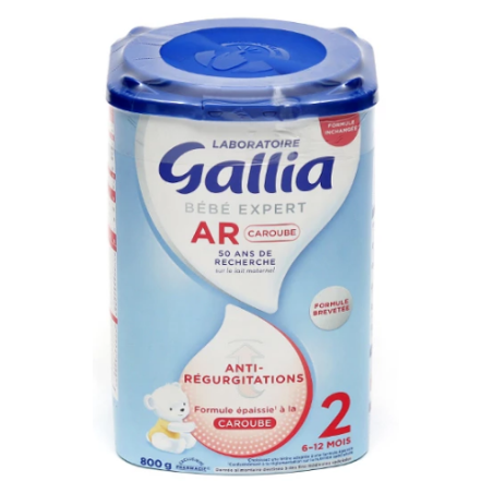 Lait Anti-Régurgitations - 2ème Age - De 6 mois à 1 an - Gallia - 800g