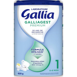 Lait Galliagest Premium - 1er Age - 0-6 Mois - Gallia - 800 G