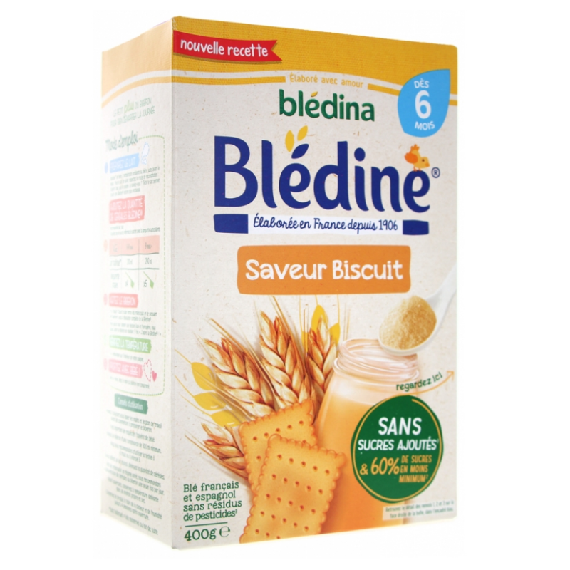 Blédine - Saveur Biscuit - Dès 6 Mois - Blédina - 400 g